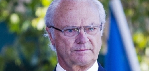 Švédský král Carl XVI. Gustaf vynadal reportérovi Švédské televize.