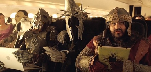 V instruktážním videu letecké společnosti Air New Zealand vystupují postavy z filmu Hobit.