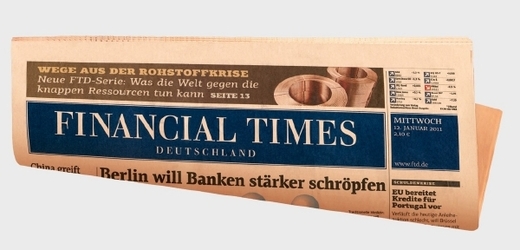 List Financial Times Deutschland přestane vycházet. 