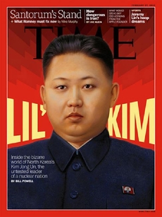 Kim Čong-un na obálce staršího vydání časopisu Time.