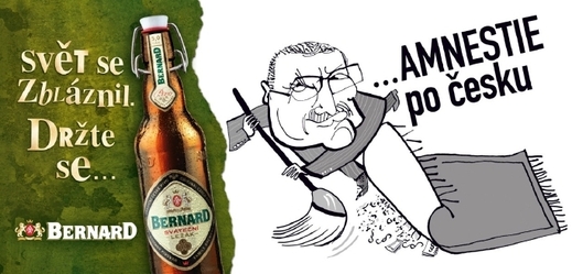 Outdoorová kampaň pivovaru Bernard.