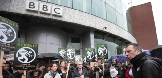 Novináři BBC stávkovali i v listopadu 2010.