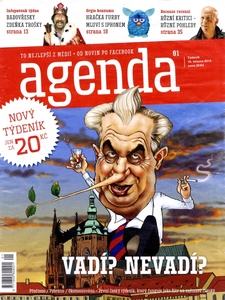 První číslo časopisu Agenda.
