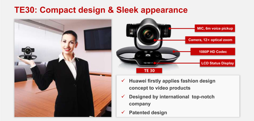 videokonferenční systém Huawei TE30