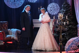 Iveta Bartošová a Daniel Hůlka účinkují v pořadu Vánoce s Ivetou.