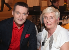 Vladimír Hron s maminkou.
