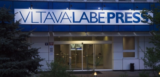 Budova prodejce Deníků Vltava-Labe-Press.