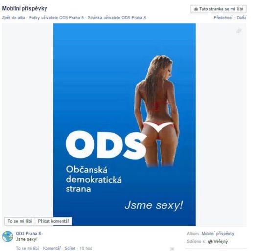 O druhé místo se s vysokoškolským videem dělí reklama místního sdružení ODS Praha 8.