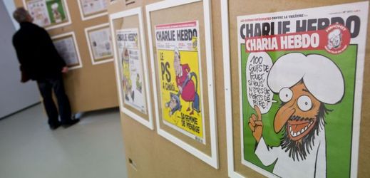 Téměř dvě stovky titulních stránek francouzského satirického týdeníku Charlie Hebdo, jehož pařížské redaktory vyvraždili radikální islamisté, si mohli návštěvníci prohlédnout v loňském roce v pražském Centru současného umění DOX. Výstavu provázela zvýšená bezpečnostní opatření.