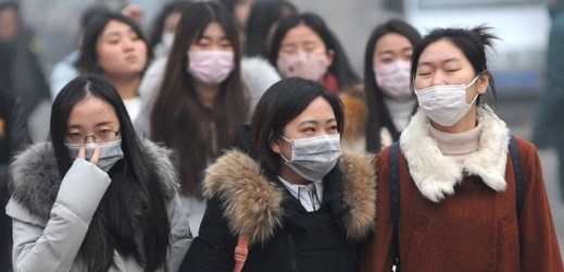 Smogová situace v Pekingu se zhoršila.