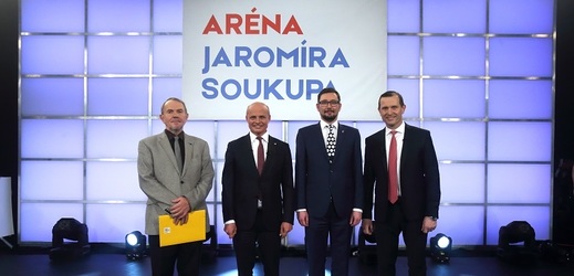 Kompletní obsazení Arény Jaromíra Soukupa z 2. ledna 2017.