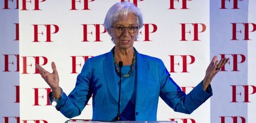 Šéfka MMF Christine Lagardeová.