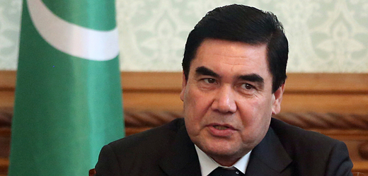 Turkmenistánský prezident Gurbanguli Berdymuhamedov.