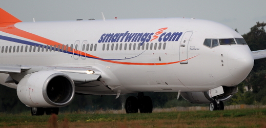 Letadlo společnosti Smartwings.