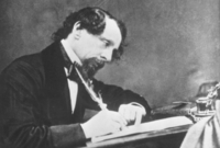 Spisovatel Charles Dickens.