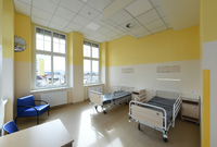 Nemocniční pokoj na psychiatrickém oddělení (ilustrační foto).