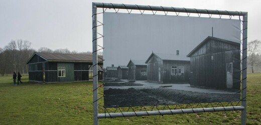 Pamětní centrum Westerbork v Holandsku. Z tranzitního tábora Westerbork bylo deportováno více než sto tisíc Židů.