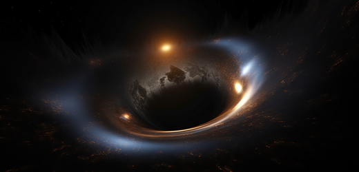 K lidské škytavce připodobnili vědci nezvyklé chování supermasivní černé díry v srdci vzdálené galaxie